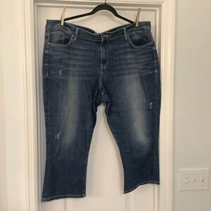 BKE Denim Harper Capri